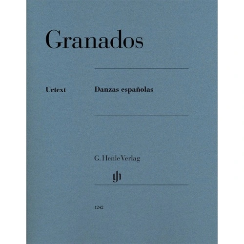 Granados: Danzas Espanolas for Piano - Urtext Edition by G. Henle Verlag, 80 Pages
