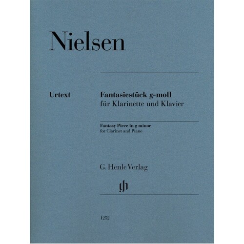 Fantasy Piece In G Minor Clarinet And Piano Urtext (Softcover Book)