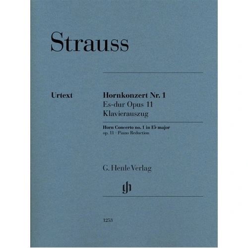 Richard Strauss - Horn Concerto No. 1 in E Flat Major Op. 11 Urtext Edition for Horn and Piano
