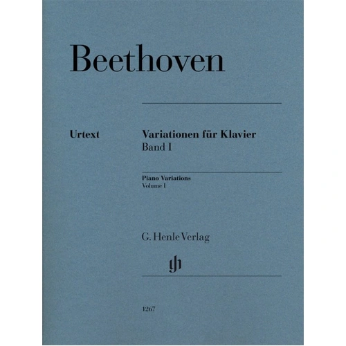 Beethoven - Variations for Piano Vol 1 Urtext by G. Henle Verlag, 152 Pages