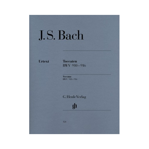Bach - Toccatas BWV 910-916 for Piano Solo - Henle HN126