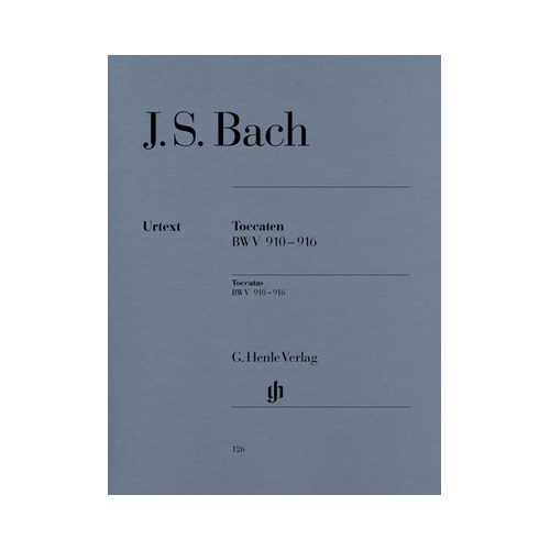 Bach - Toccatas BWV 910-916 for Piano Solo - Henle HN126