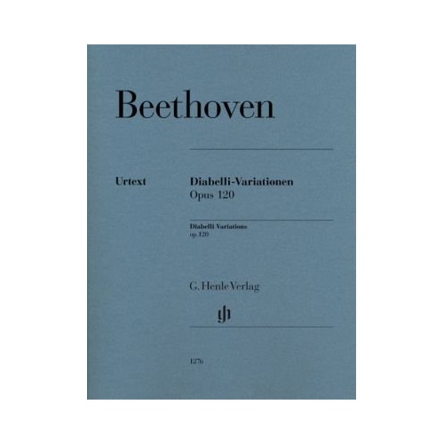 Beethoven - Diabelli Variations Op. 120 for Piano, G. Henle Verlag, 56 Pages