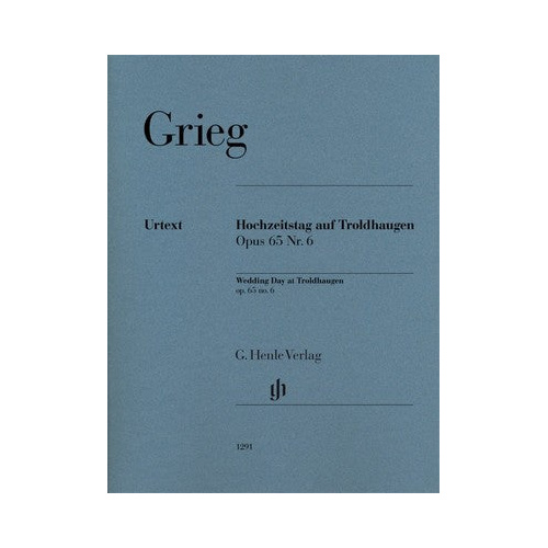 Wedding Day at Troldhaugen Op 65 No 2 Piano Sheet Music