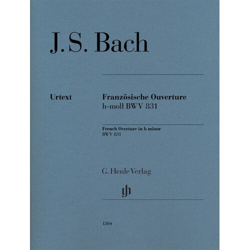 Bach - French Overture B Min Bwv 831 (Softcover Book)