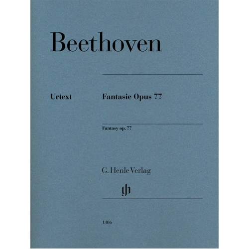 Fantasy Op 77 Piano Solo Sheet Music by Beethoven and Irmer