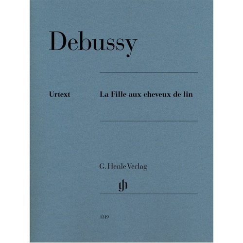 Debussy - La Fille aux Cheveux de Lin Piano Solo Edition