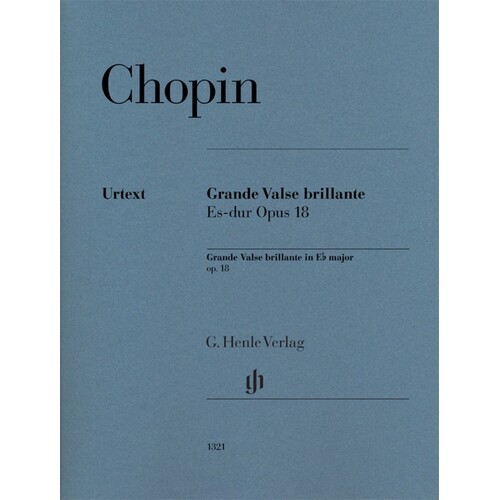 Chopin - Grand Waltz Brillante E Flat Op 18 (Softcover Book)