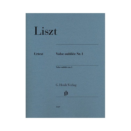 Franz Liszt - Valse Oubliee No. 1 for Piano, G. Henle Verlag, 15 Pages