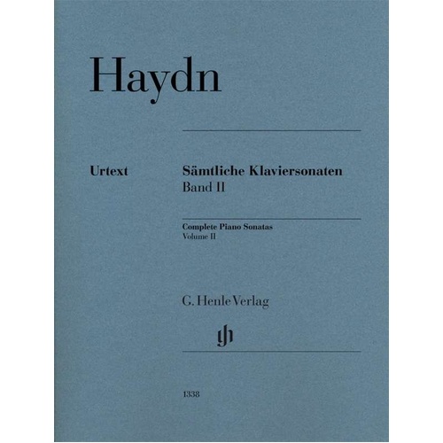 Haydn - Piano Sonatas Vol 2 Urtext Edition