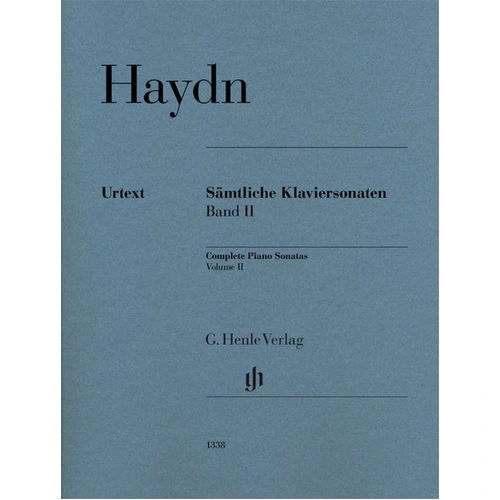 Haydn - Piano Sonatas Vol 2 Urtext Edition by G. Henle Verlag, 215 Pages, Piano Solo