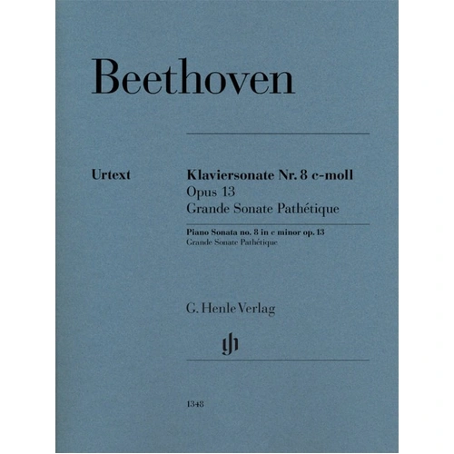 Beethoven Piano Sonata No. 8 in C Minor Op. 13 Pathetique G. Henle Verlag Urtext Edition