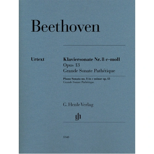 Beethoven Piano Sonata in C minor Op. 13 "Pathetique" Piano Solo Henle HN1348