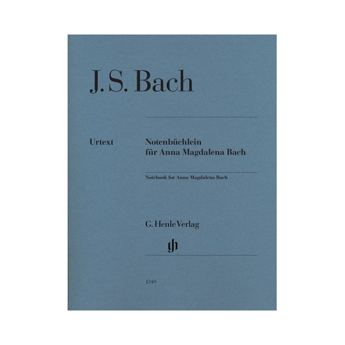 Notebook for Anna Magdalena Bach - Piano Sheet Music, Solo Works, No Fingering