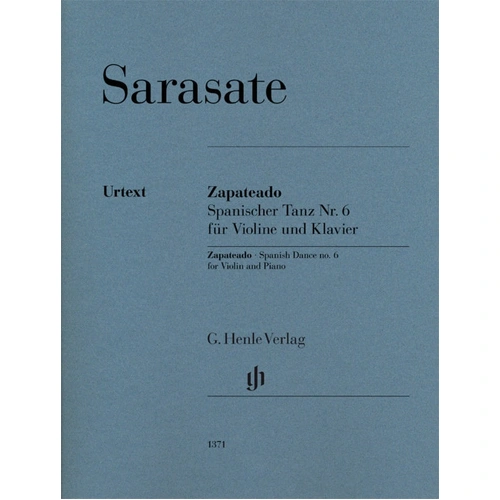 Sarasate - Zapateado Spanish Dance No 6 for Violin and Piano Accompaniment