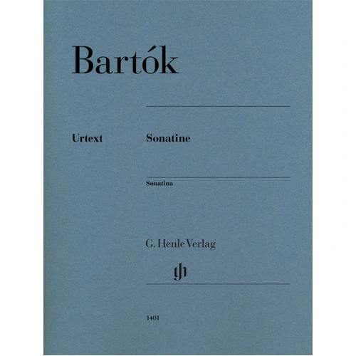 Bartok Sonatina for Piano Sheet Music by Bela Bartok, Edited by Laszlo Somfai