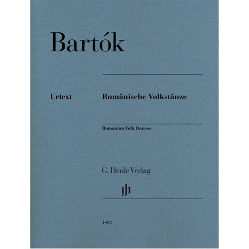 Bartok - Romanian Folk Dances Piano (Softcover Book)