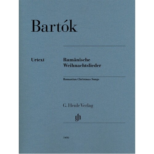 Bartok - Romanian Christmas Songs For Piano (Softcover Book)