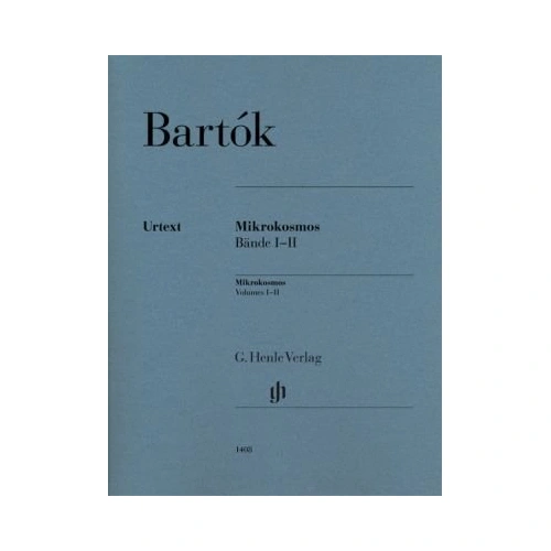 Bartok Mikrokosmos Vol 1-2 Piano Solo Urtext Edition by G. Henle Verlag, 79 Pages