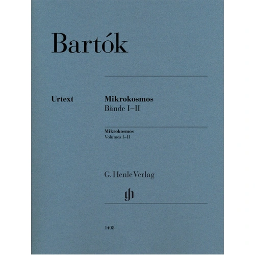 Mikrokosmos Volumes I-II Piano Solo Sheet Music by Bartók