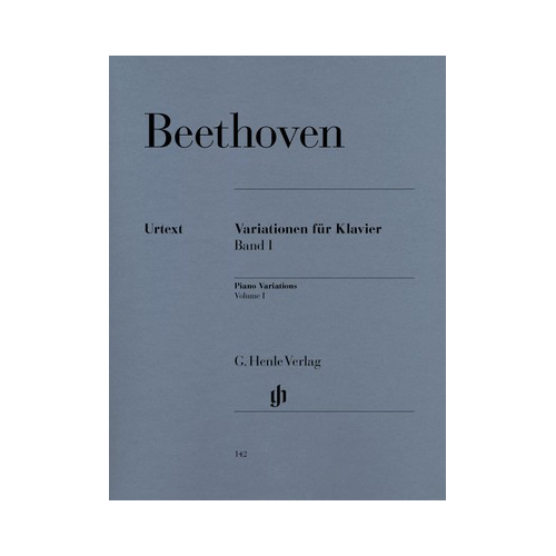 Beethoven Variations for Piano Volume I - Edited by Joseph Schmidt-Gí_rg, Fingered by Walter Georgii
