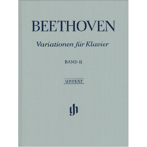 Beethoven Variations Volume 2 Bound Urtext for Piano, G. Henle Verlag, 143 Pages