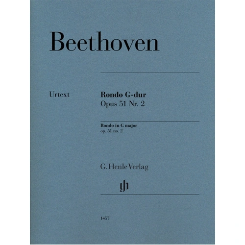 Beethoven Rondo G Major Op 51 No 2 Piano Sheet Music