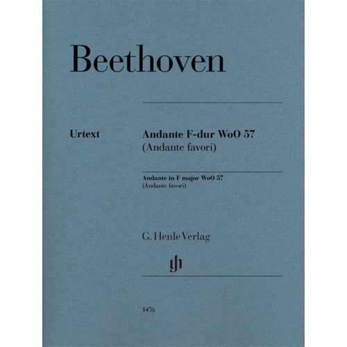 Beethoven - Andante F Major Woo 57 (Andante Favori) Piano