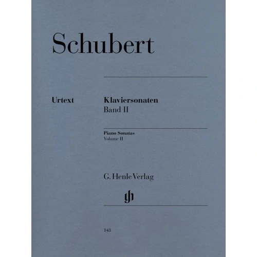 Schubert - Sonatas Volume 2 Piano Urtext Edition