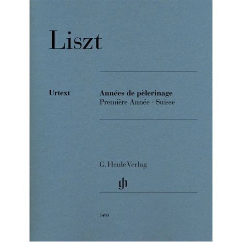 Liszt - Annees de Pelerinage BK 1 Suisse, Piano Score, G. Henle Verlag, 110 Pages