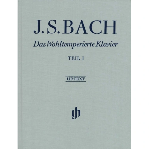 Bach - Preludes and Fugues Book 1 Cloth Bound Edition, Piano Solo, G. Henle Verlag, 139 Pages