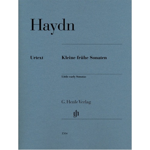 Haydn - 9 Little Early Sonatas Piano Urtext Edition by G. Henle Verlag