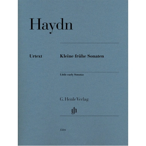 Haydn - 9 Little Early Sonatas Piano Urtext Edition by G. Henle Verlag, 55 Pages