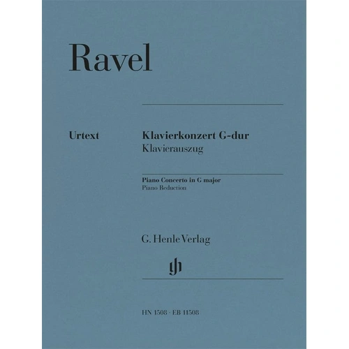 Ravel - Piano Concerto in G Major for 2 Pianos 4 Hands, G. Henle Verlag, 68 Pages