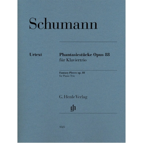 Schumann - Fantasy Pieces Op. 88 for Piano Trio by G. Henle Verlag