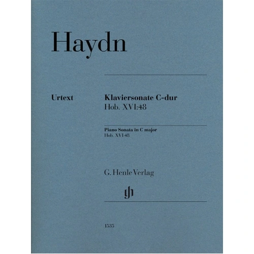 Haydn Piano Sonata C Major Hob. XVI/48 Urtext Edition for Piano Solo by G. Henle Verlag