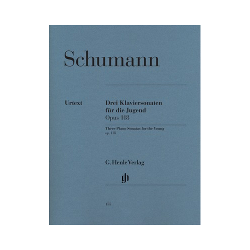 Three Piano Sonatas for the Young Op 118 by Schumann