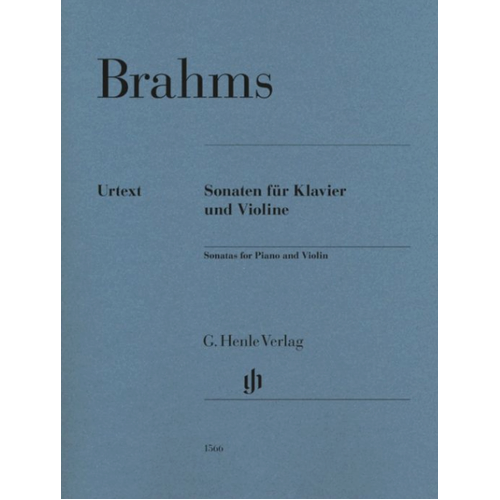 Brahms - Sonatas for Violin & Piano - G Henle Verlag