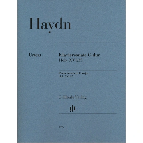 Haydn Piano Sonata C Major Hob. XVI:35 Urtext Edition by G. Henle Verlag