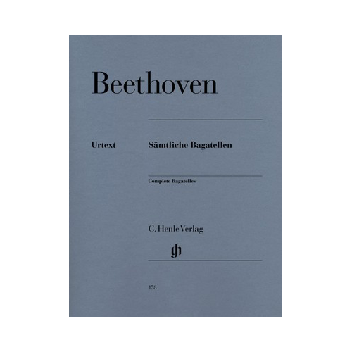 Beethoven - Complete Bagatelles for Piano Solo - Henle HN158