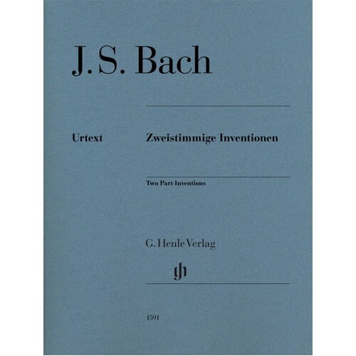 Two Part Inventions Without Fingering Book