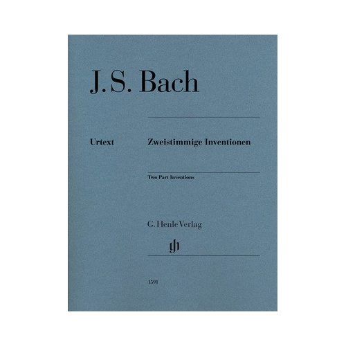 Two Part Inventions BWV 772-786 Piano Sheet Music