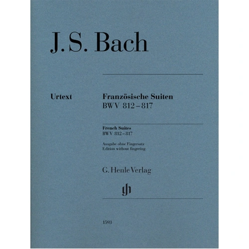 French Suites BWV 812-817 Piano Sheet Music by Bach, Ed Scheideler, Ullrich Henle