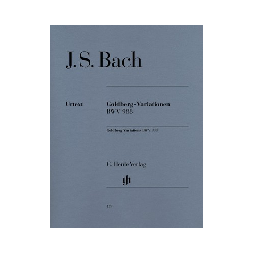 Goldberg Variations BWV 988 - Urtext Edition Piano Sheet Music