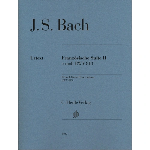 Bach French Suite No. 2 C Minor BWV 813 Piano Urtext Edition by G. Henle Verlag