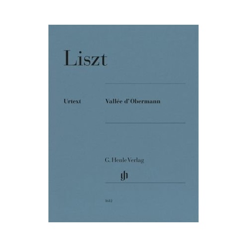 Liszt - Vallee d'Obermann for Piano Solo, G. Henle Verlag, 31 Pages