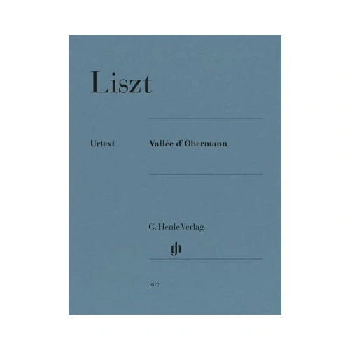 Liszt - Vallee d'Obermann for Piano, G. Henle Verlag, 31 Pages, Piano Solo