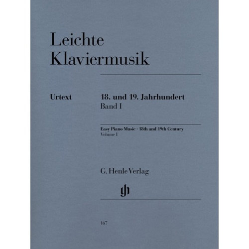 Easy Piano Music 18Th And 19Th Centuries Book 1 (Softcover Book)