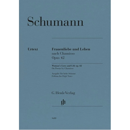Schumann - Woman's Love and Life Op. 42 for High Voice/Piano