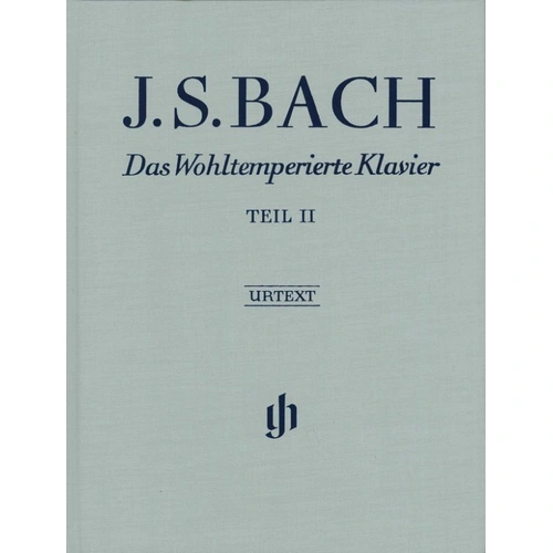 Bach - Preludes and Fugues Book 2 Bound Urtext for Piano, 180 Pages, G. Henle Verlag